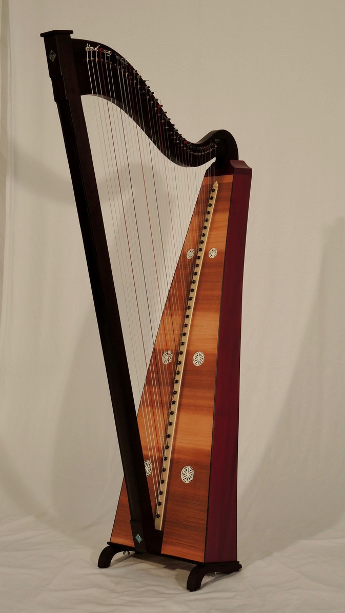 Harpe à crochets bohémienne